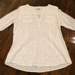 Ariat 1/4 button top
